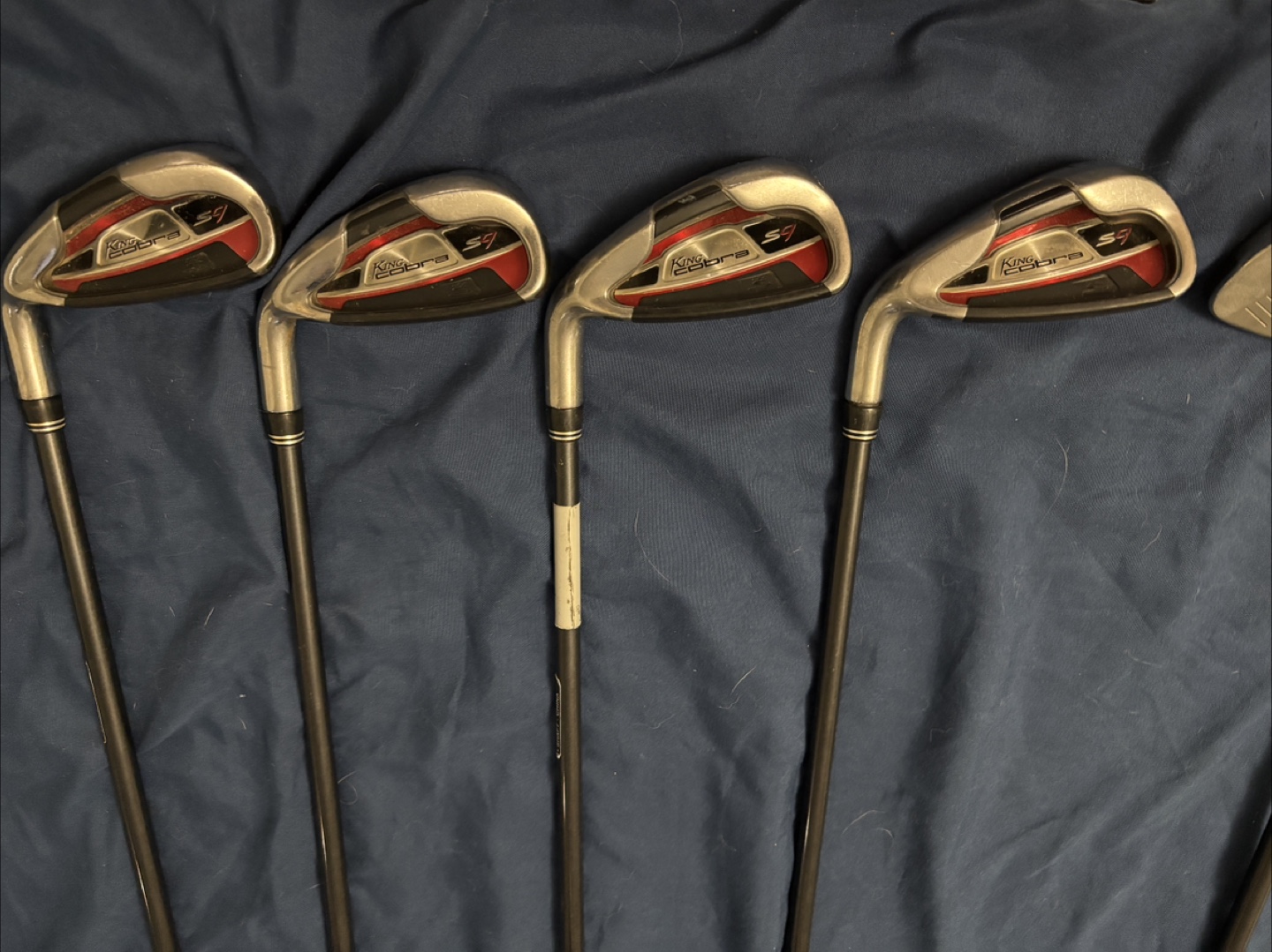 Cobra S9 Golf Irons Set (G-4) graphite - photo 4
