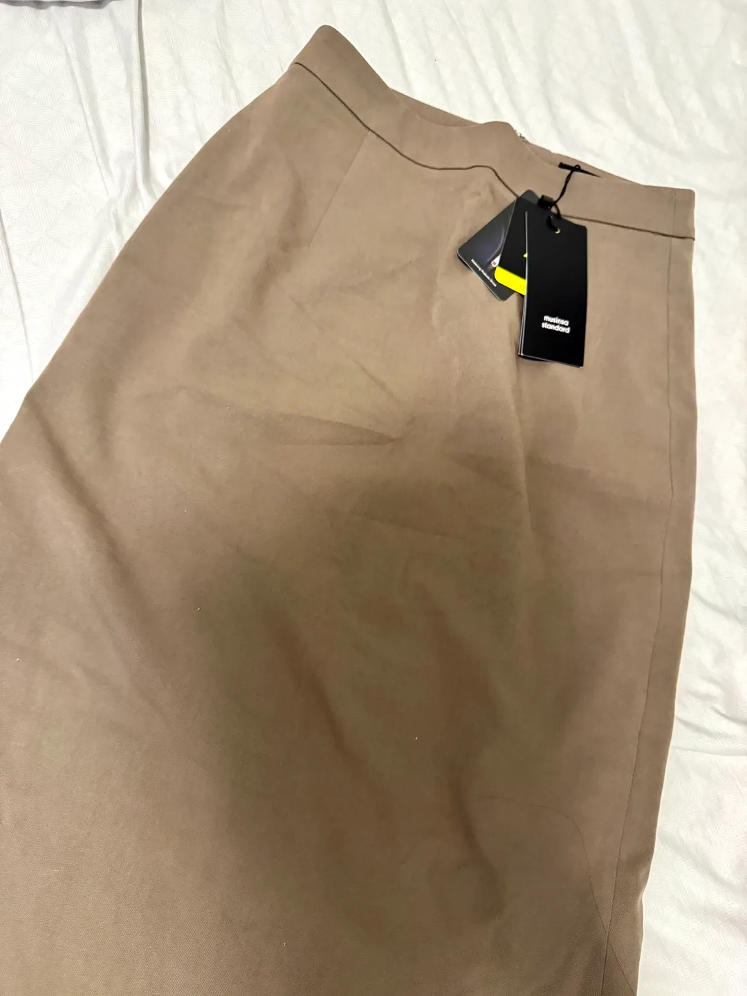 Korean brand - Musinsa Standard Brown Midi Skirt - Size M thumbnail