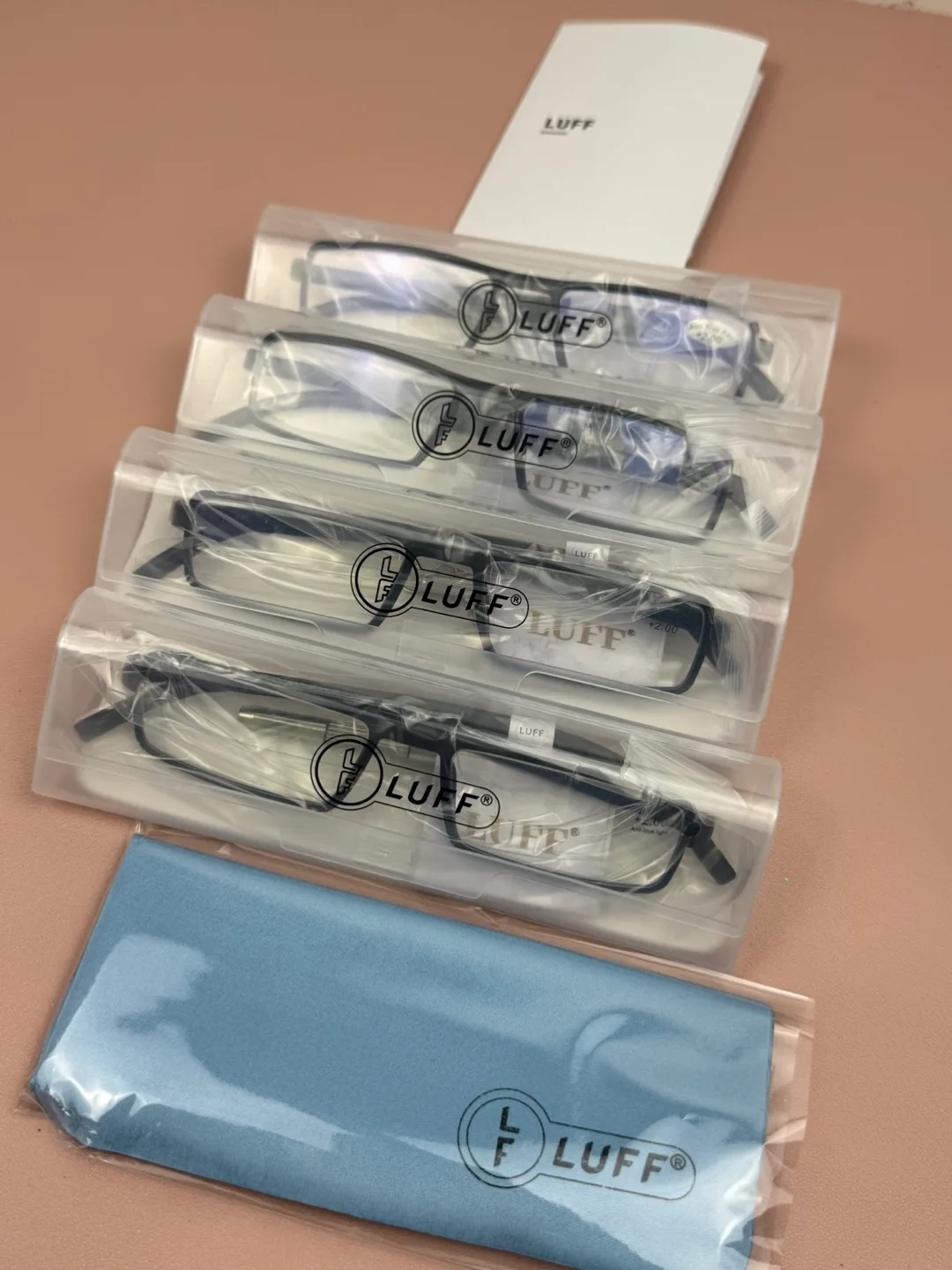 LUFF Anti-Blue Ray Reading Glasses +2.00 $5 each or $15 for all thumbnail