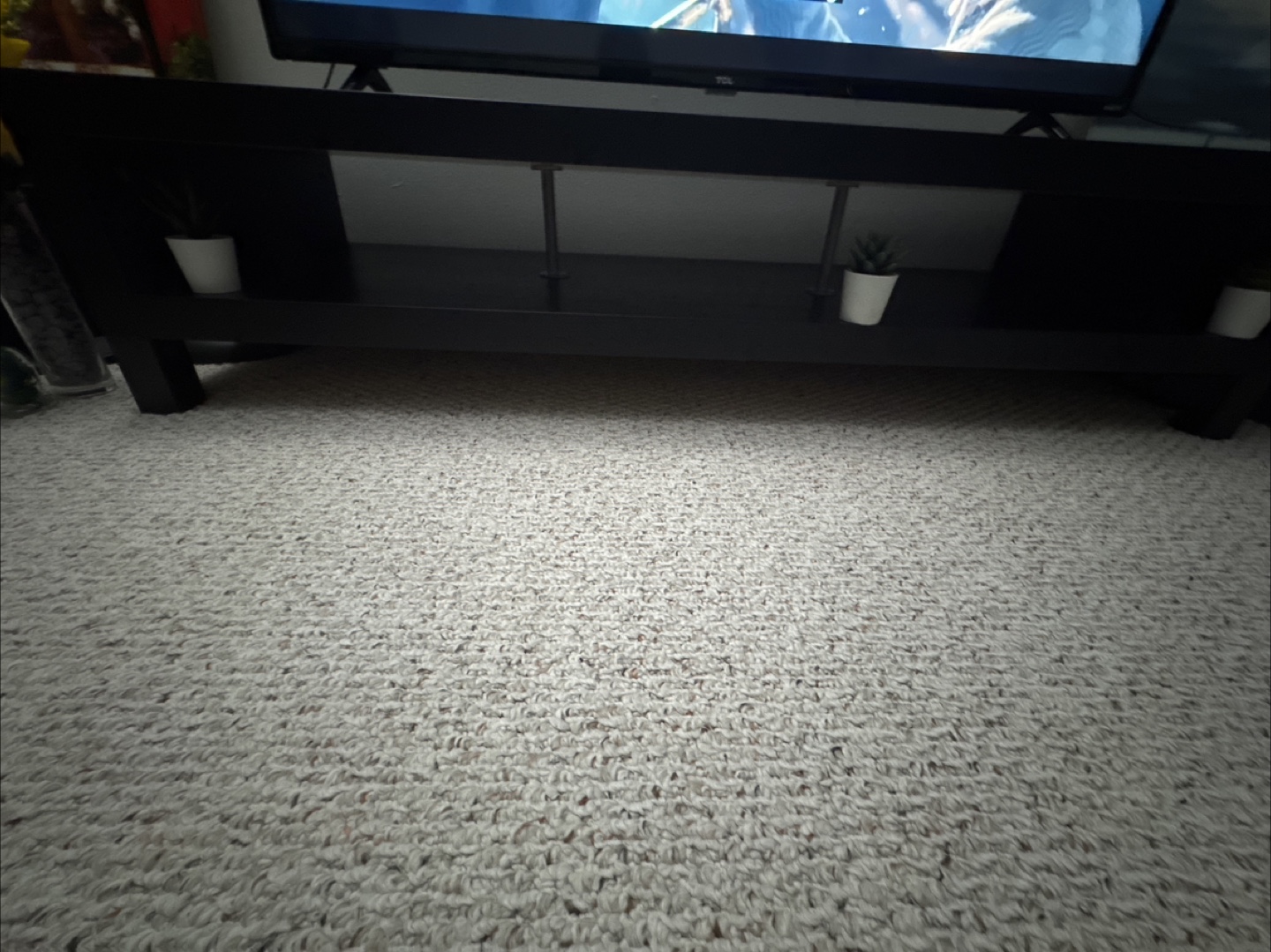 IKEA Black TV Stand - photo 2