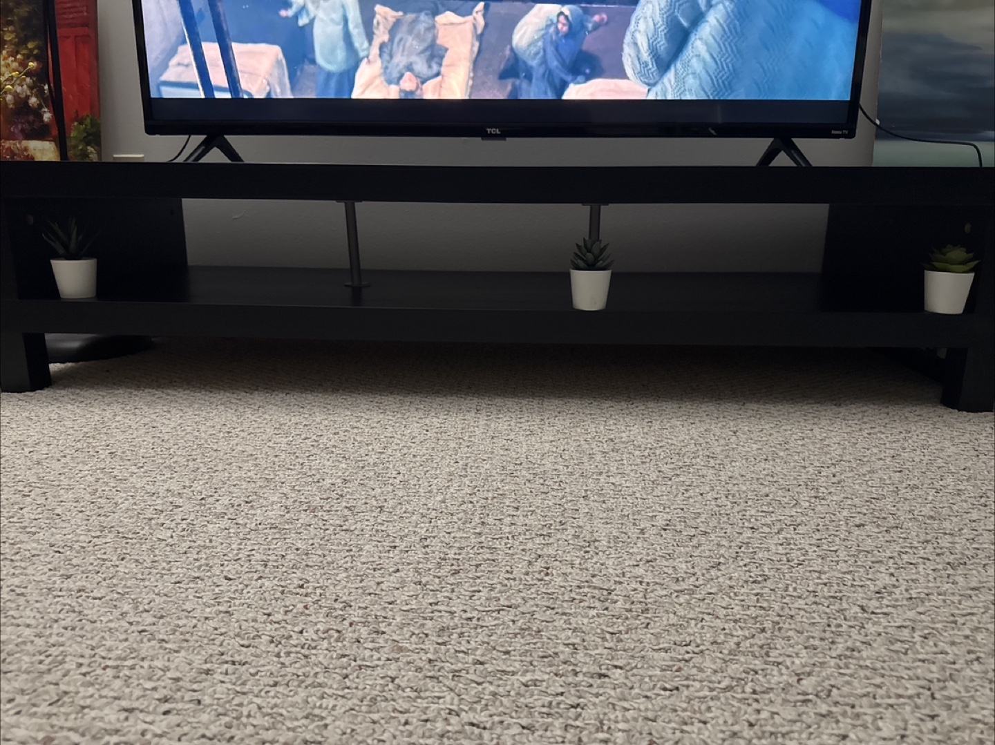 IKEA Black TV Stand