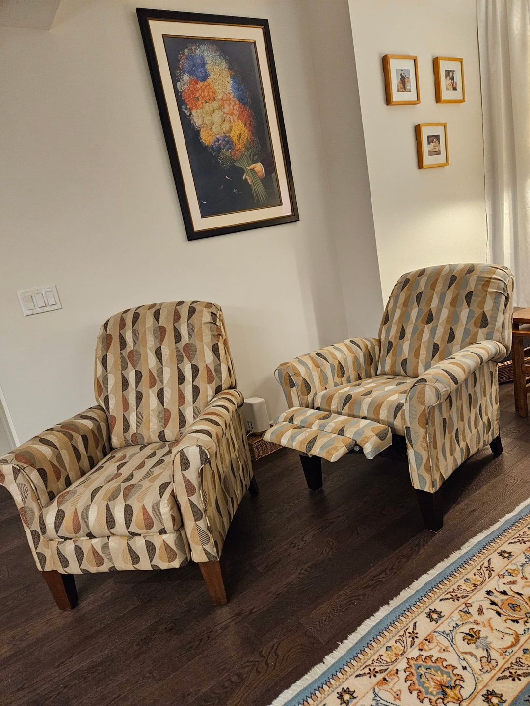 Pair of Reclining Chairs