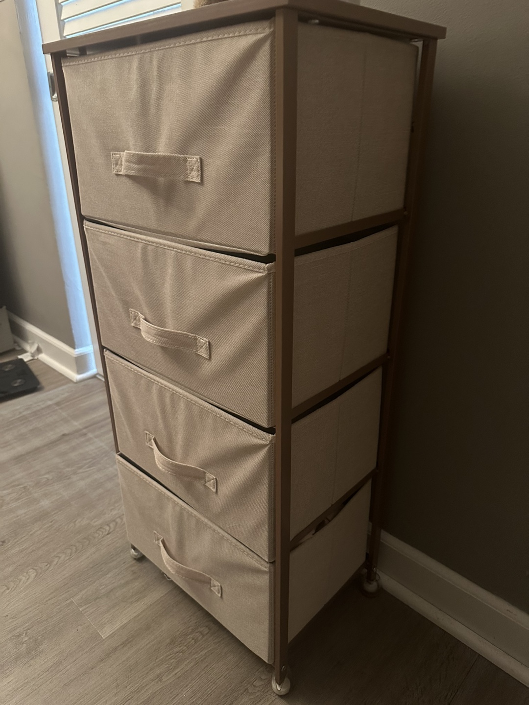 Four-Drawer Fabric Storage Cart - photo 2