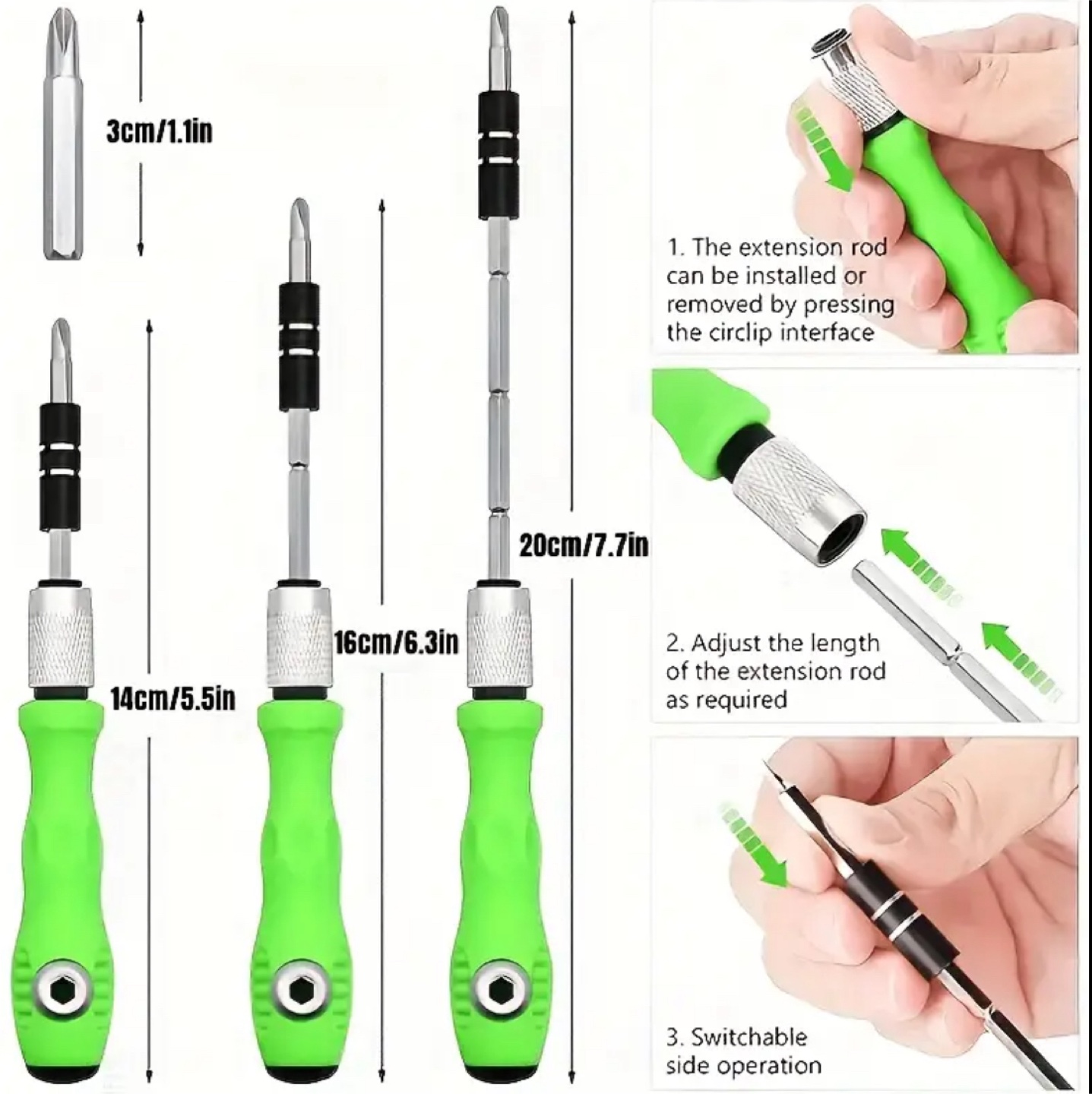 32-in-1 Precision Screwdriver Mini Set with Extension Rod - photo 4
