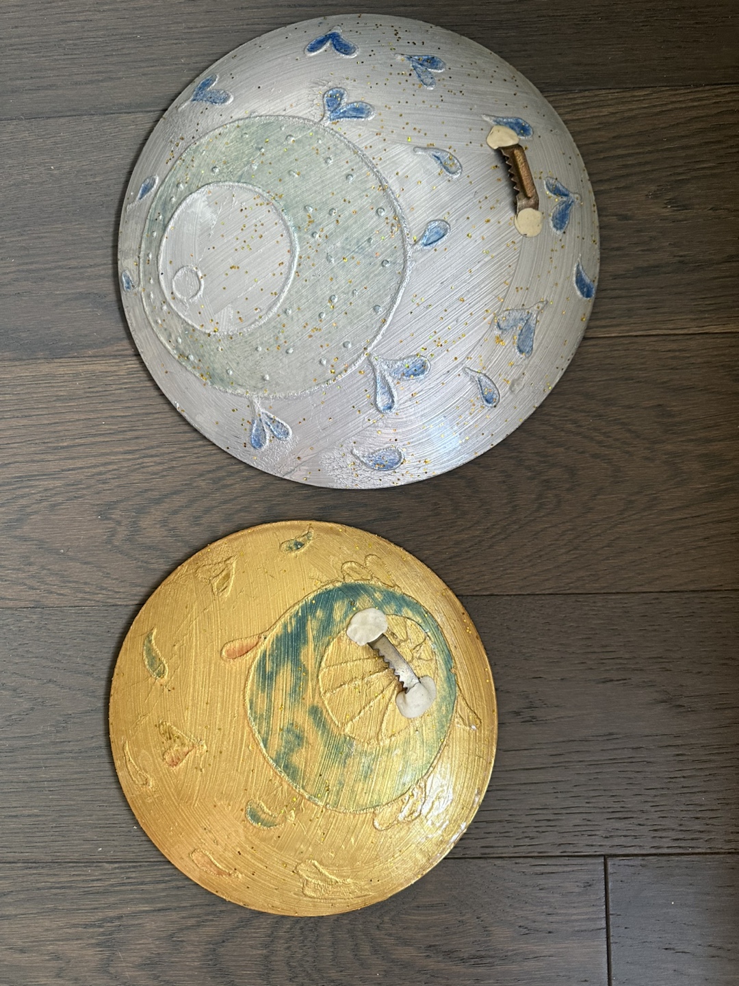 Pair of Decorative Evil Eye Plates - photo 2