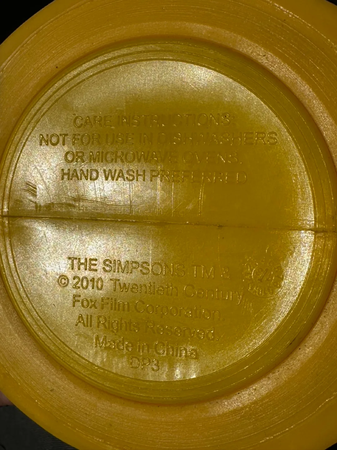 Homer Simpson 2010 Collector Drink Bottle image indicator(8)