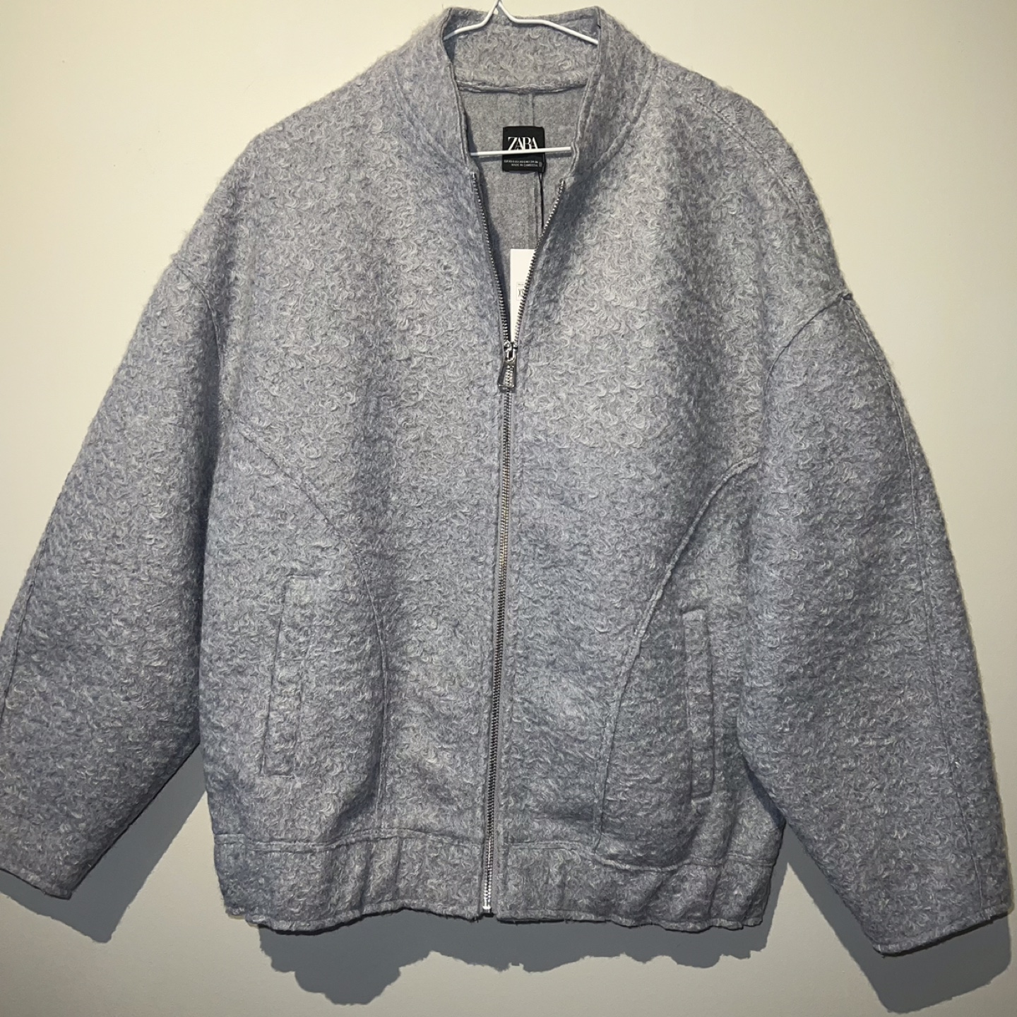 Zara Oversized Bomber Jacket - XS/S - photo 4