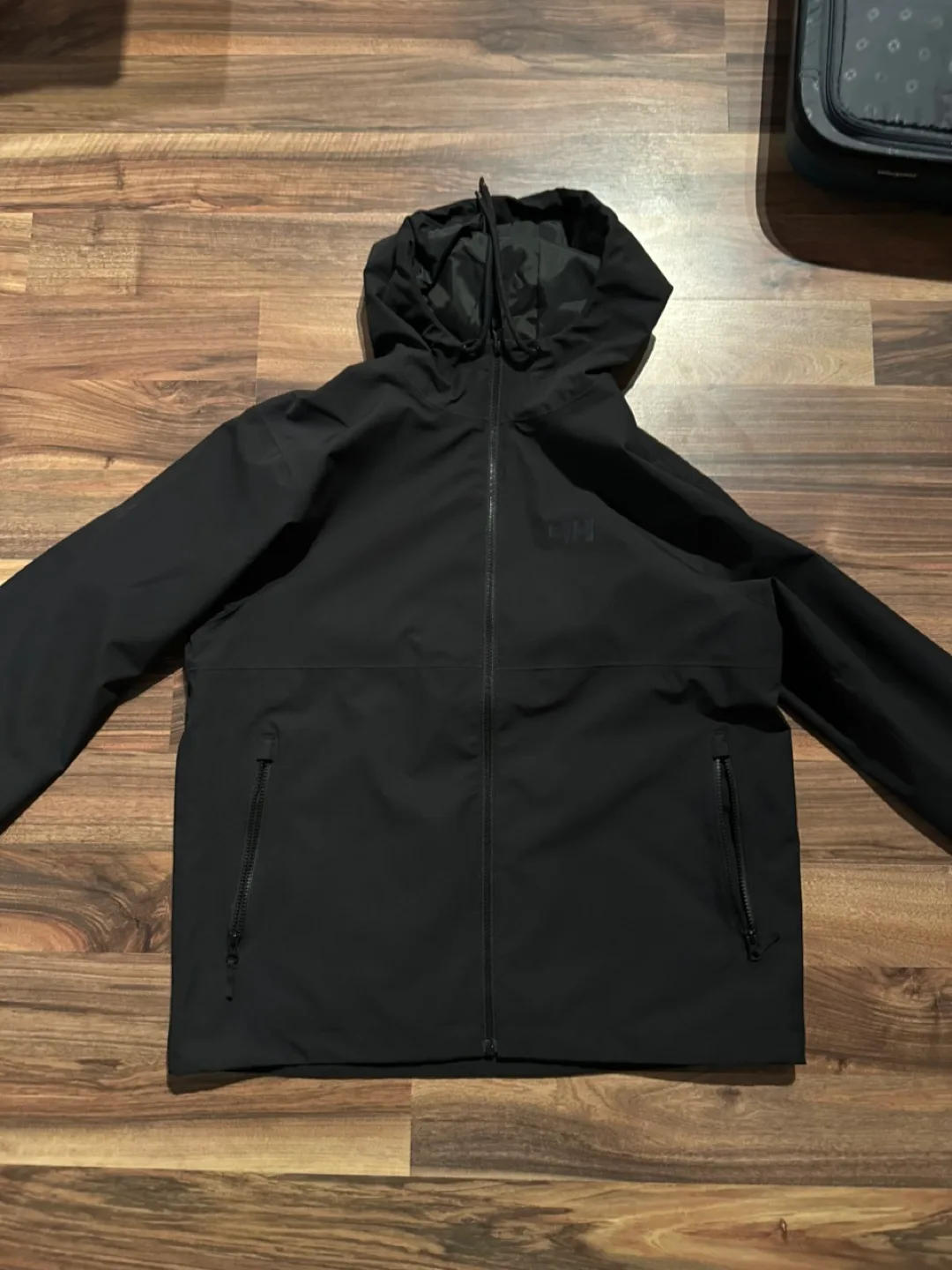 HeLLY HANSEN Black Hooded Jacket thumbnail