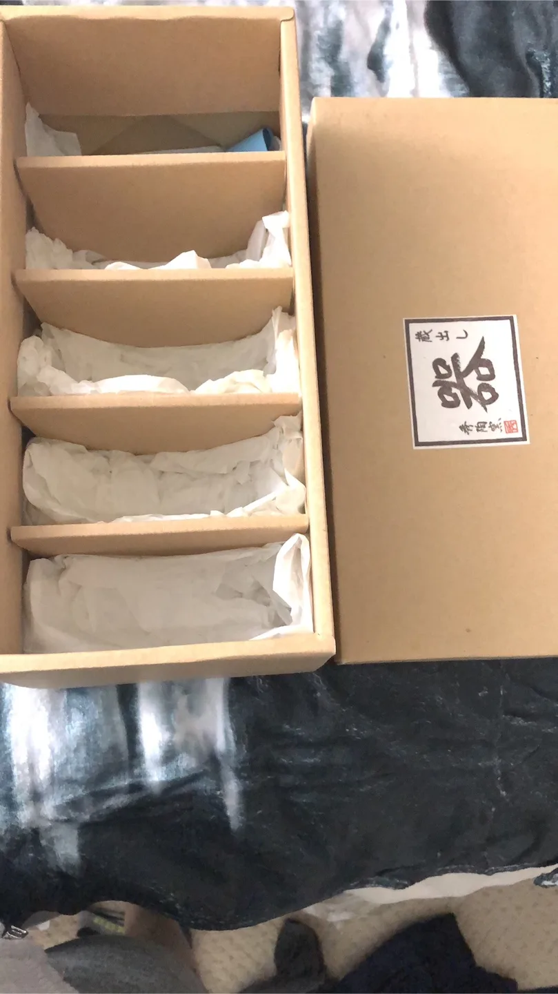 New new Set of 5 Porcelain Bowls #thriftyPicks image indicator(5)