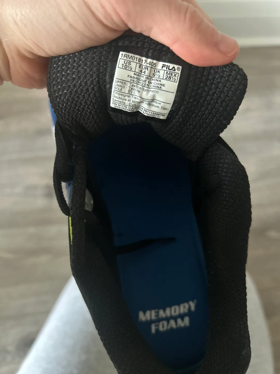 Fila Men’s Running Shoe - 10.5 image indicator(4)