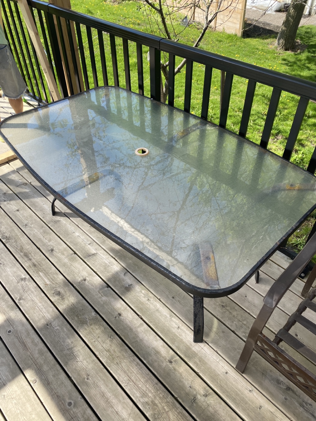 Classic Outdoor Glass Patio Table (CAN DELIVER) - photo 2