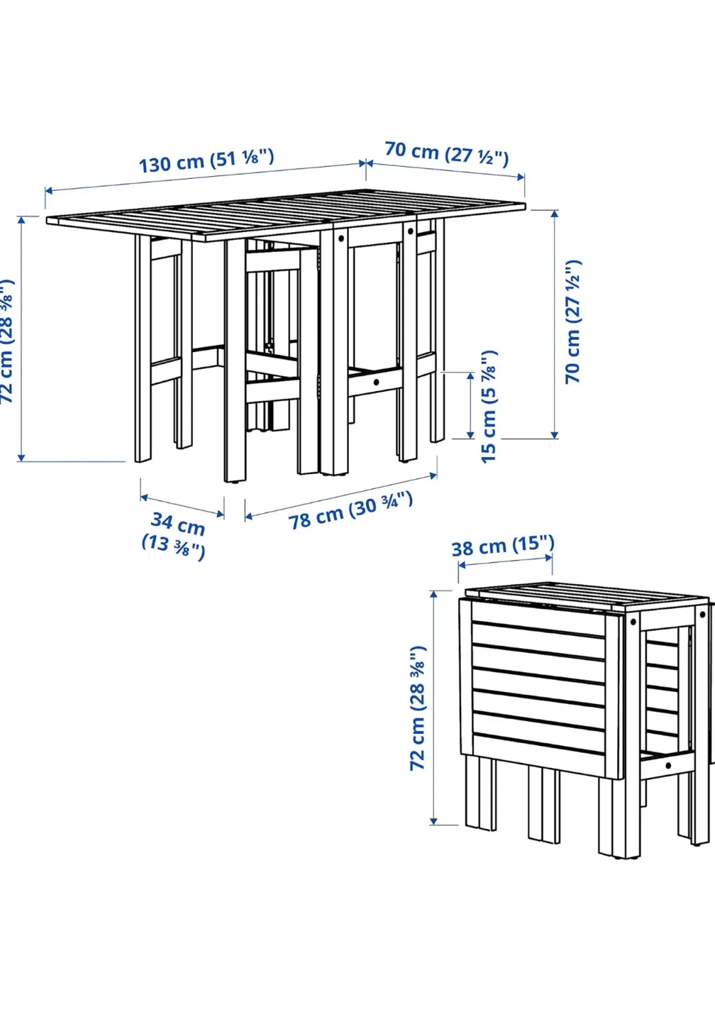 Applaro adjustable patio table image indicator(9)