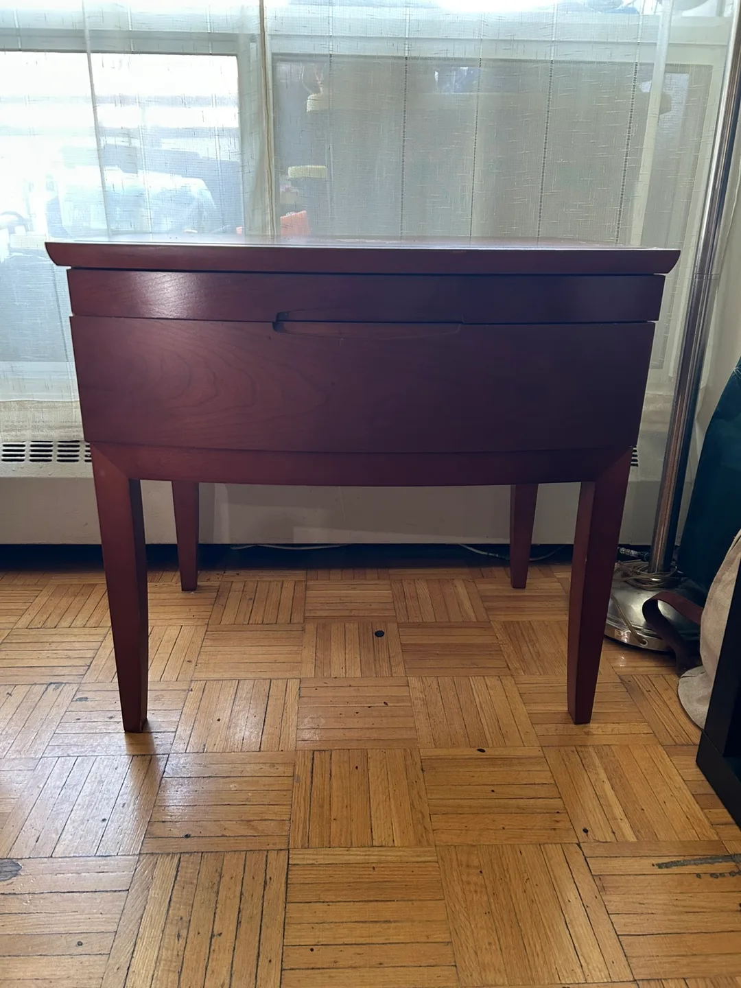 Mid-Century Modern One-Drawer Nightstand thumbnail