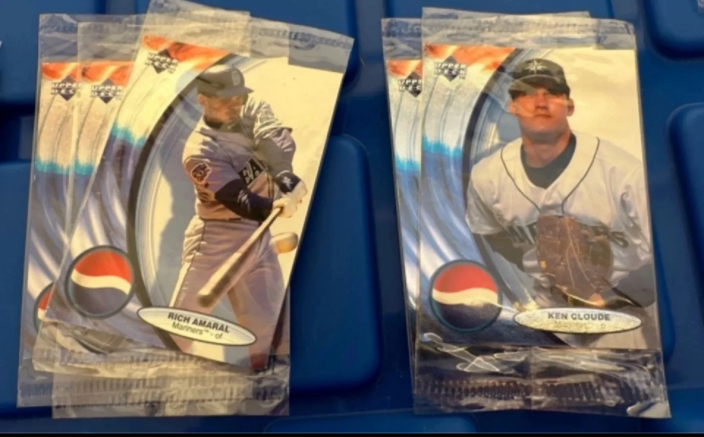 🏒 1998 Upper Deck Pepsi Mariners Baseball Cards - Lot of 10 image indicator(6)