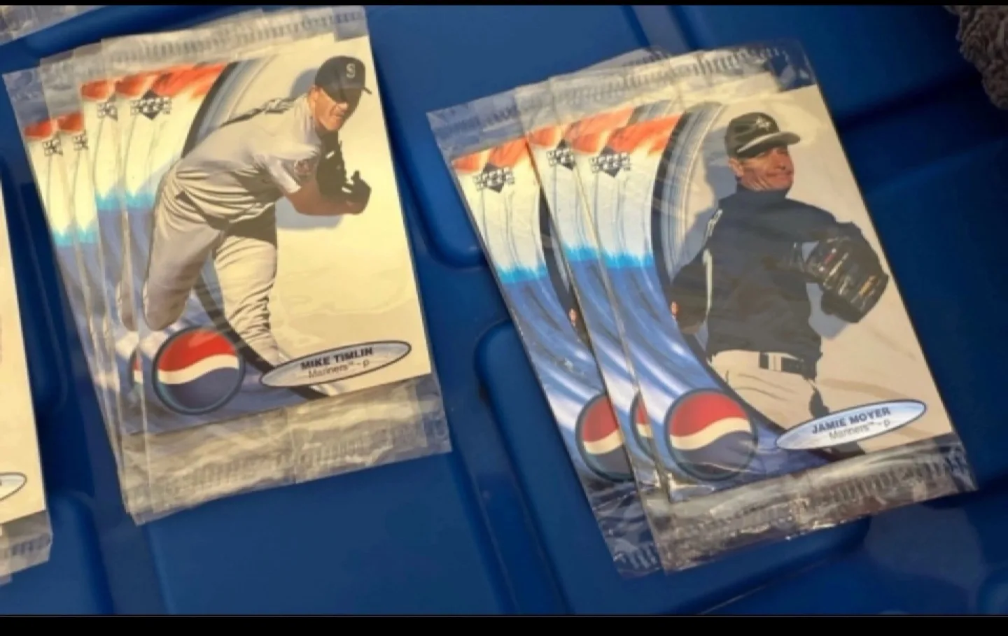 🏒 1998 Upper Deck Pepsi Mariners Baseball Cards - Lot of 10 image indicator(3)