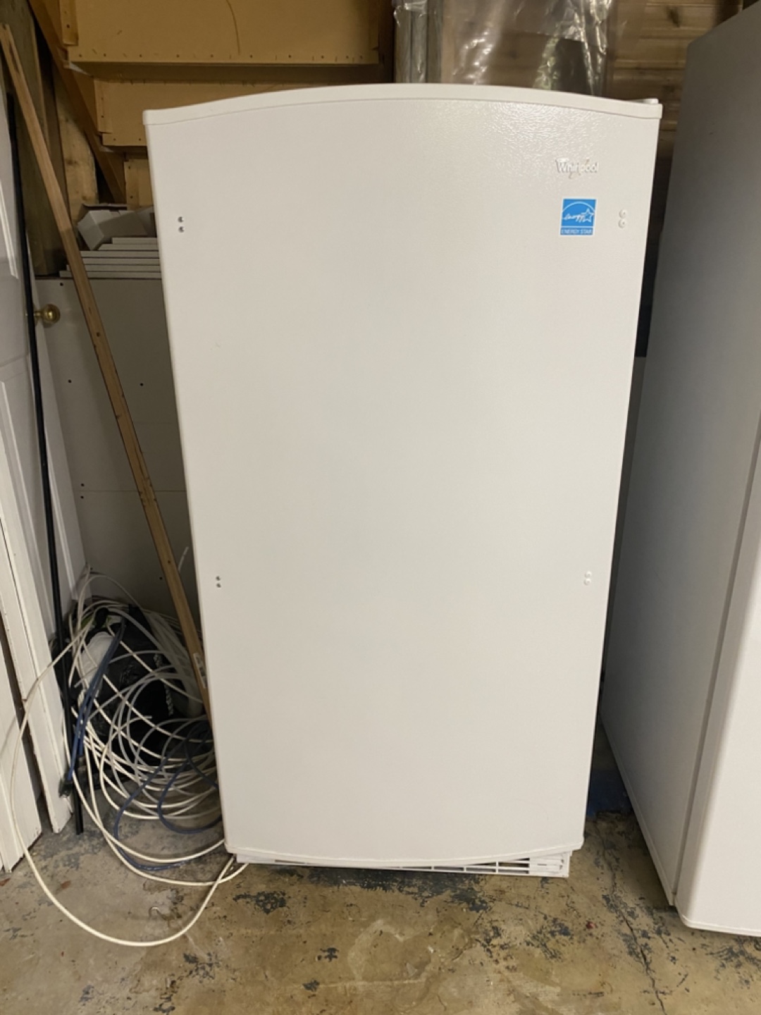 White Frigidaire Freezer