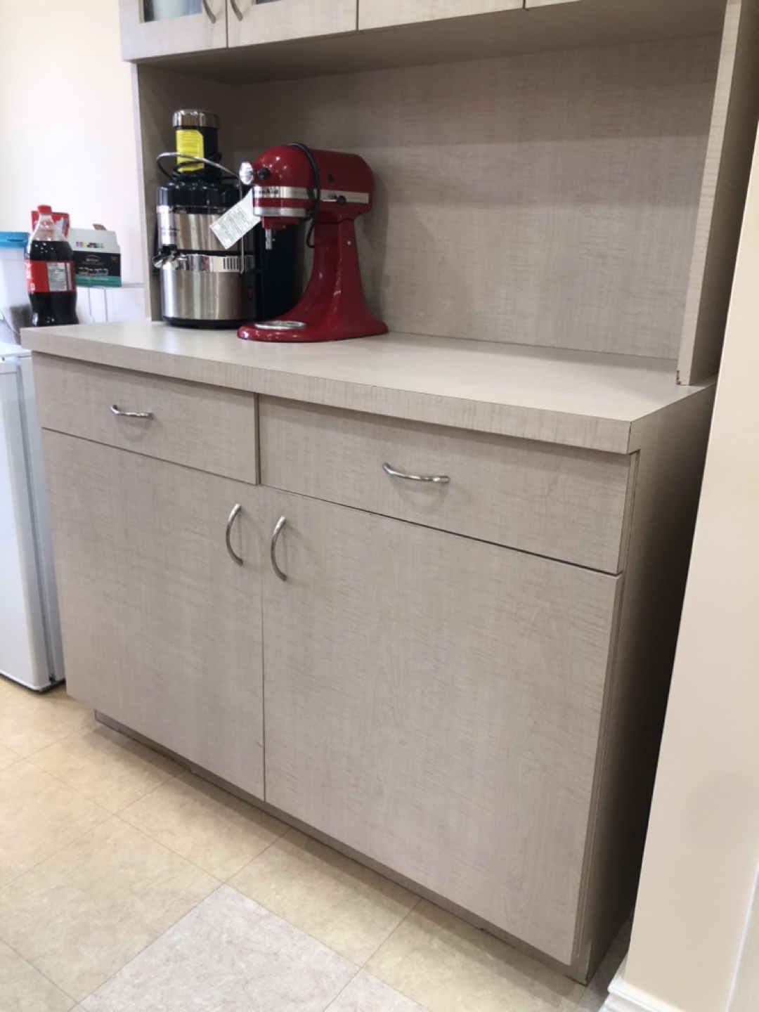 Kitchen Buffet/Hutch with Glass Doors - photo 3