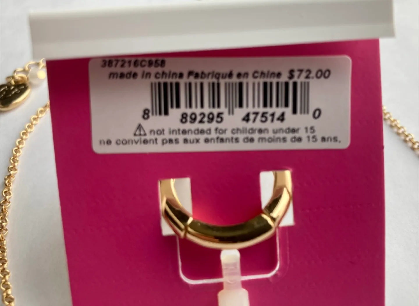 BETSEY JOHNSON Butterfly Resin Ring Pendant Necklace Set image indicator(7)