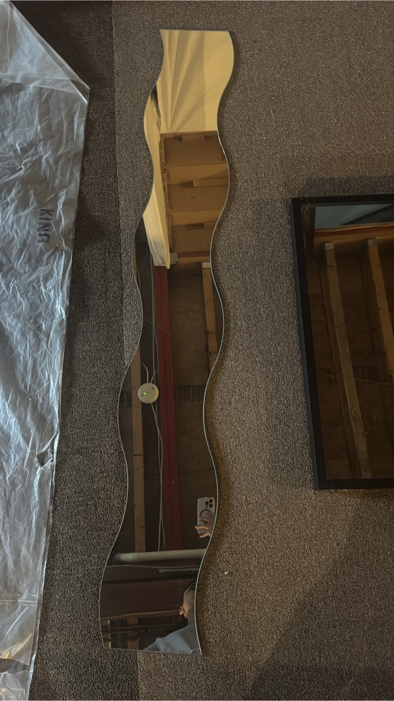 IKEA KRABB MIRROR - Wavy Mirror - Long Decorative Mirror