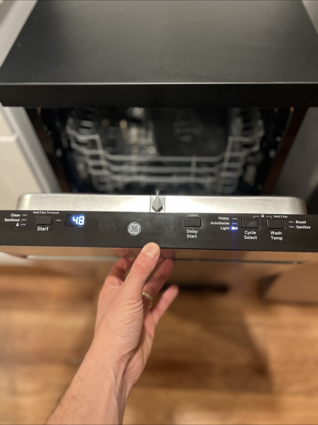 GE 18 in. Stainless Steel Portable Dishwasher - photo 3