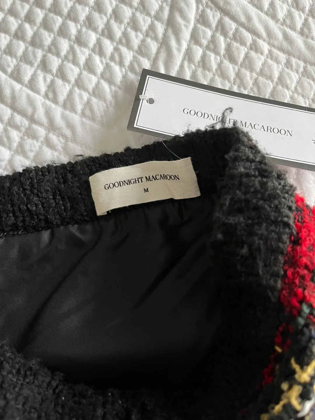 *New* Goodnight Macaroon Plaid Skirt image indicator(3)