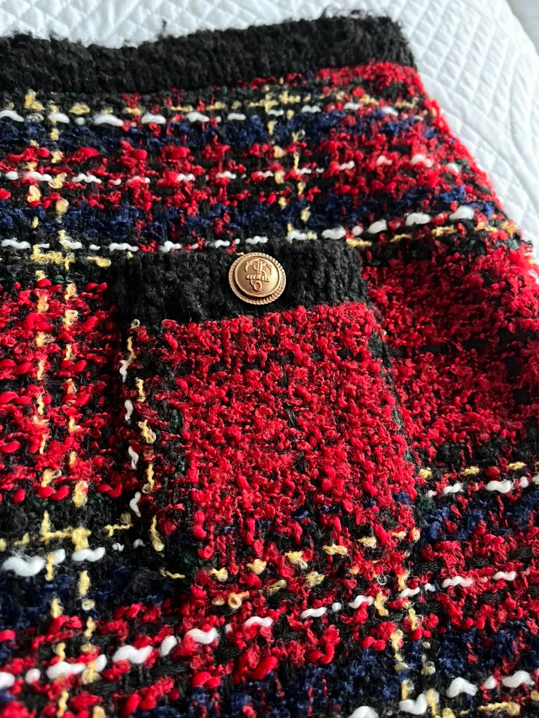 *New* Goodnight Macaroon Plaid Skirt image indicator(4)