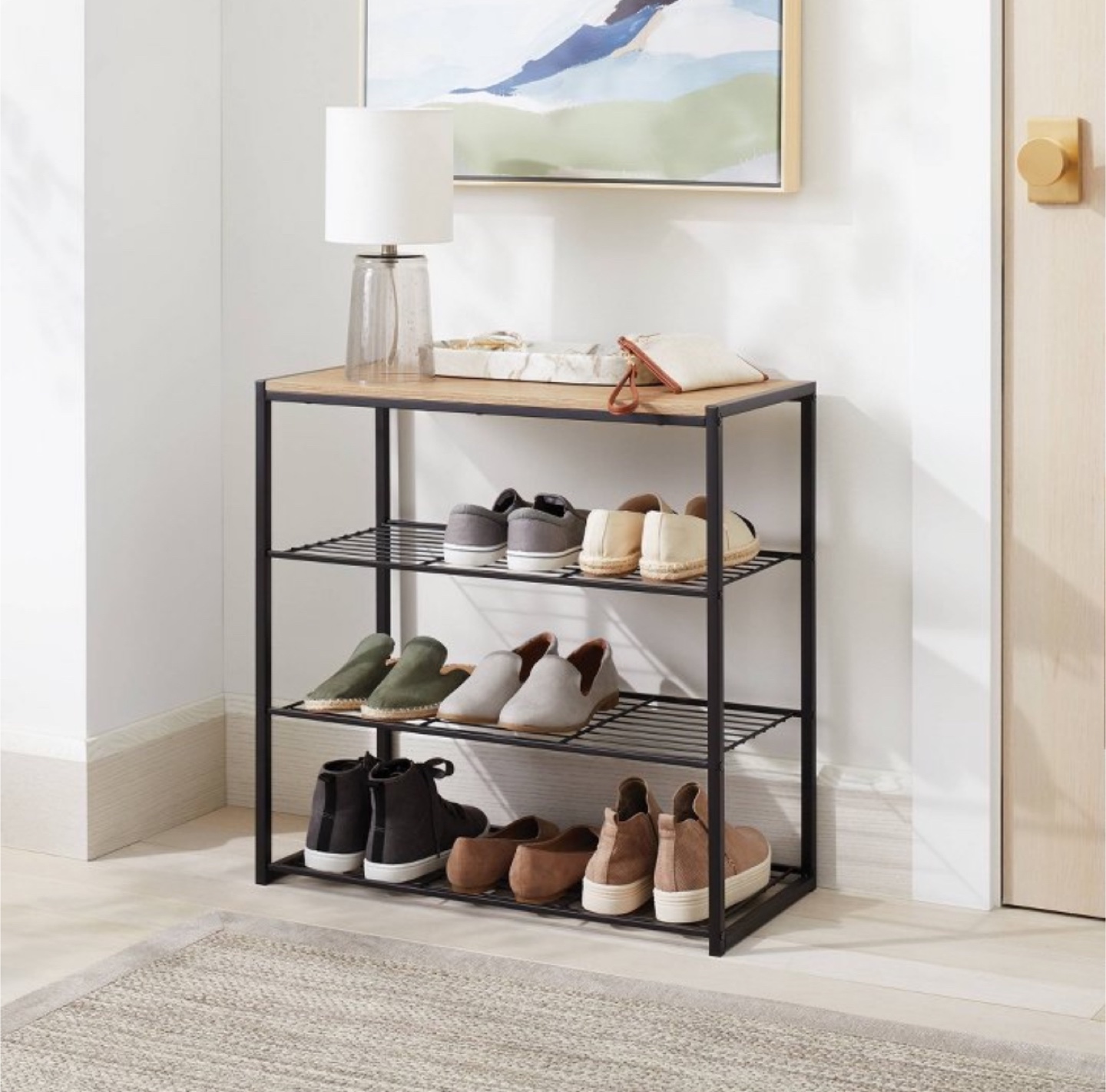 4 tier Shoe Rack