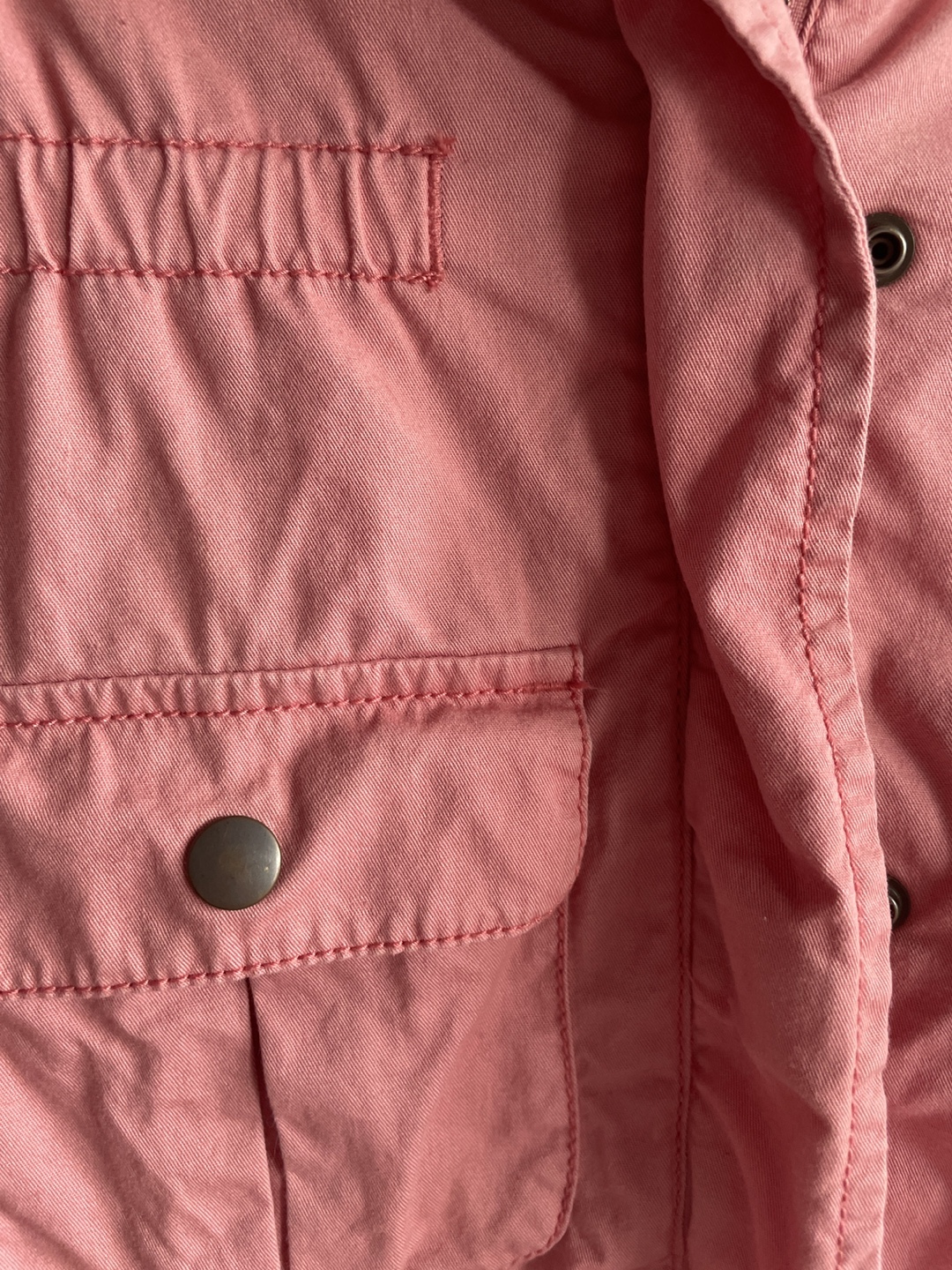 Old Navy Girls Pink Hooded Jacket Size 5T - photo 3
