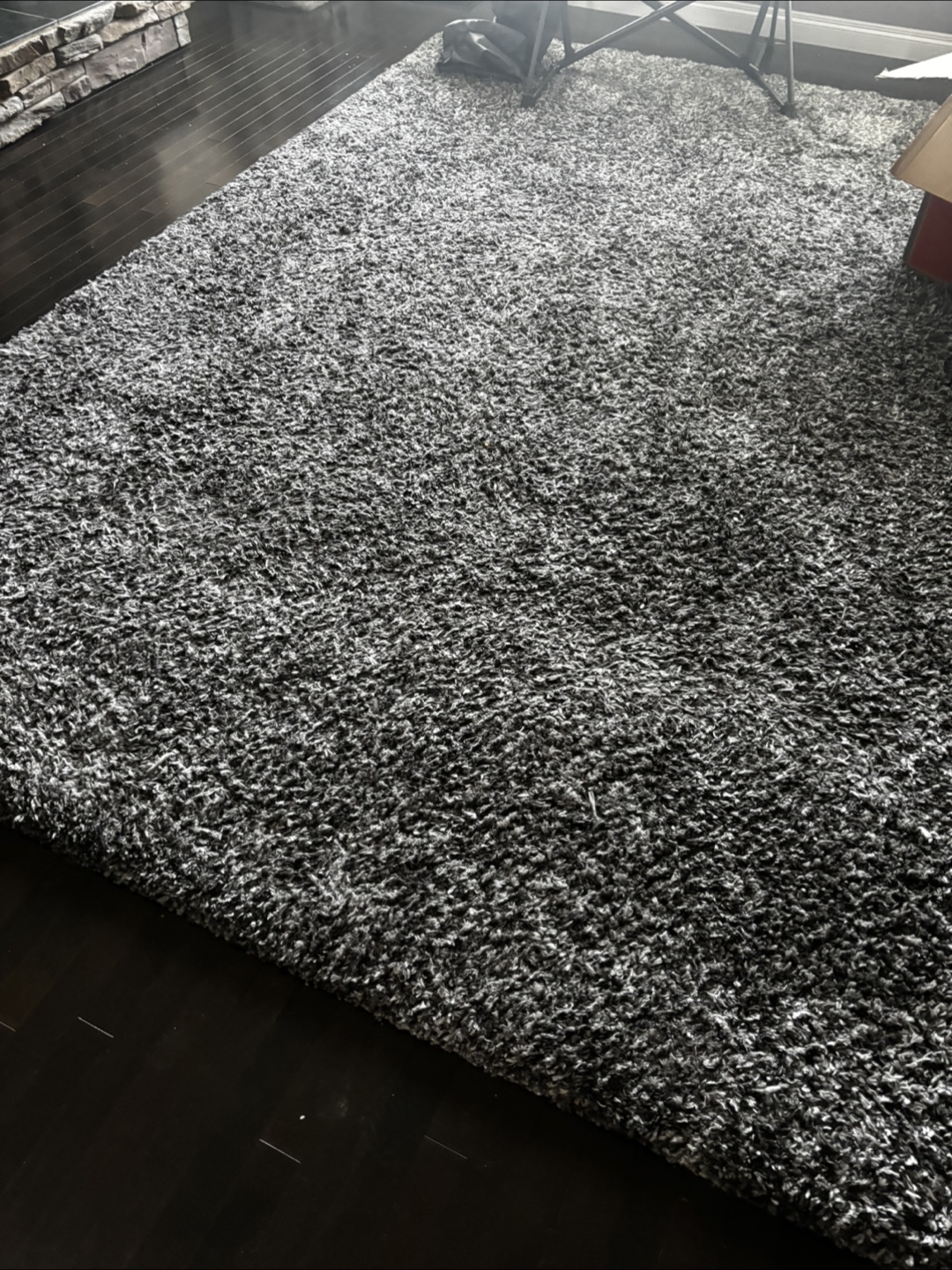 Grey Shag Rug