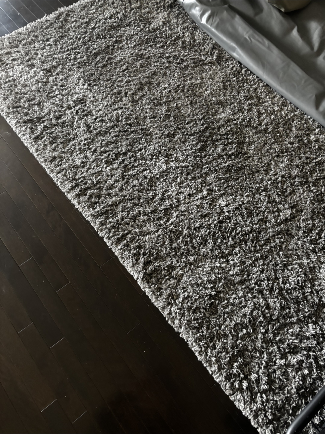 Grey Shag Rug