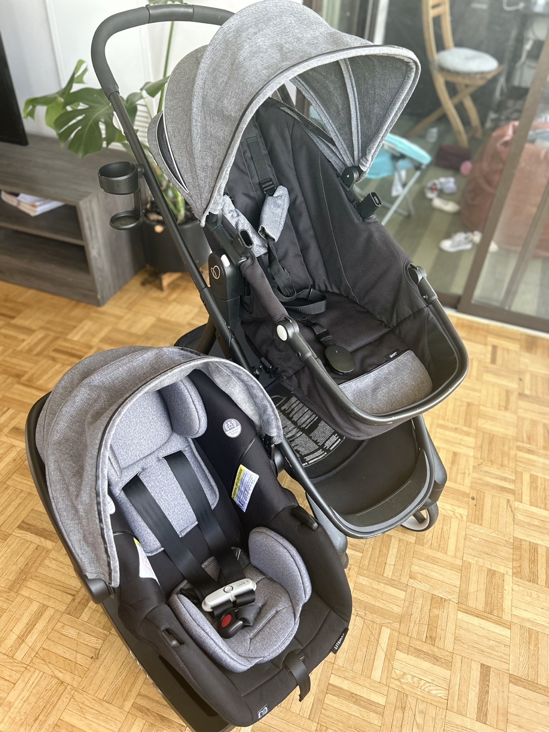 Evenflow Connect Travel System Stroller &  Infant Car Seat