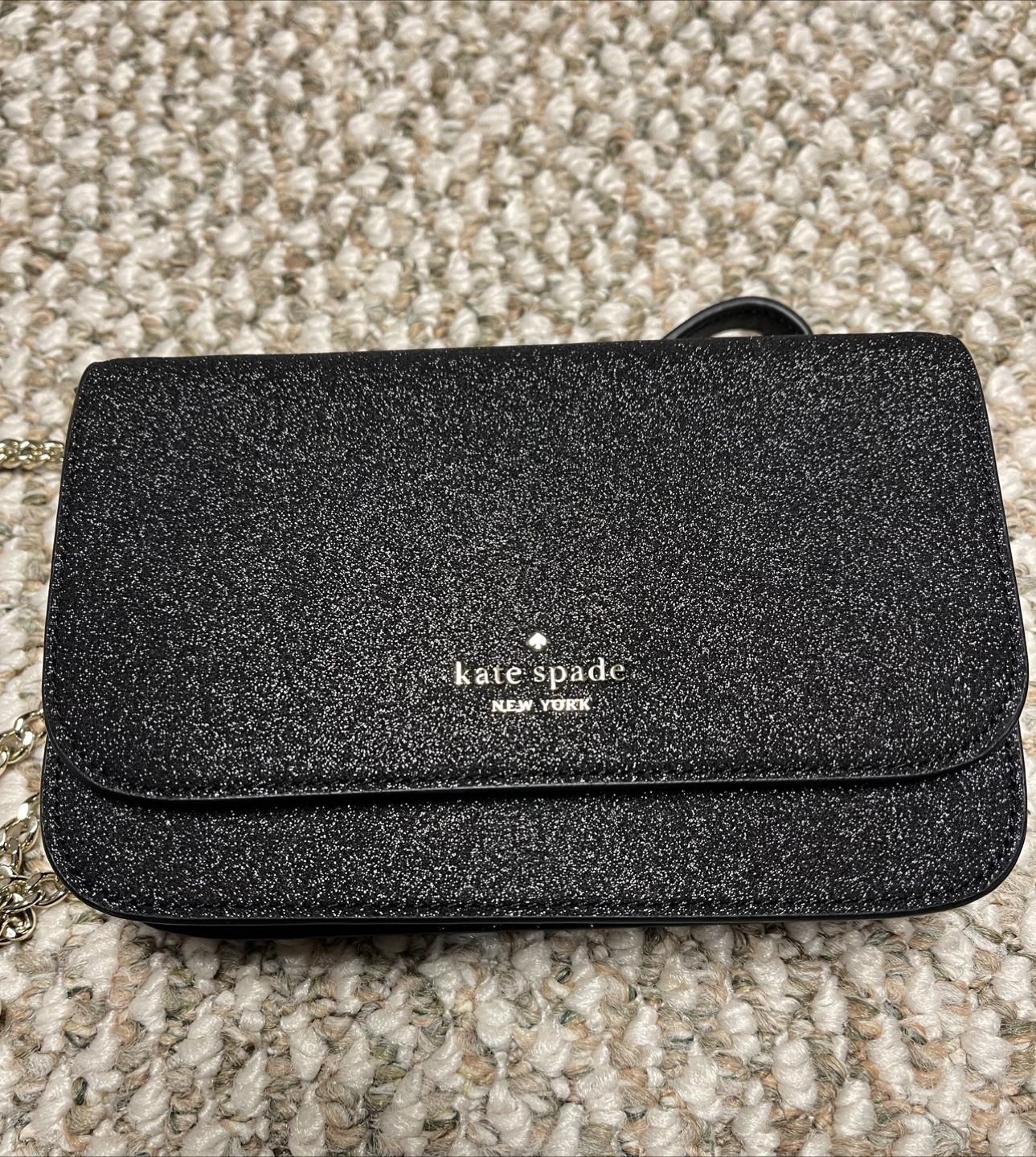 Kate Spade New York Black Glitter Crossbody - photo 2