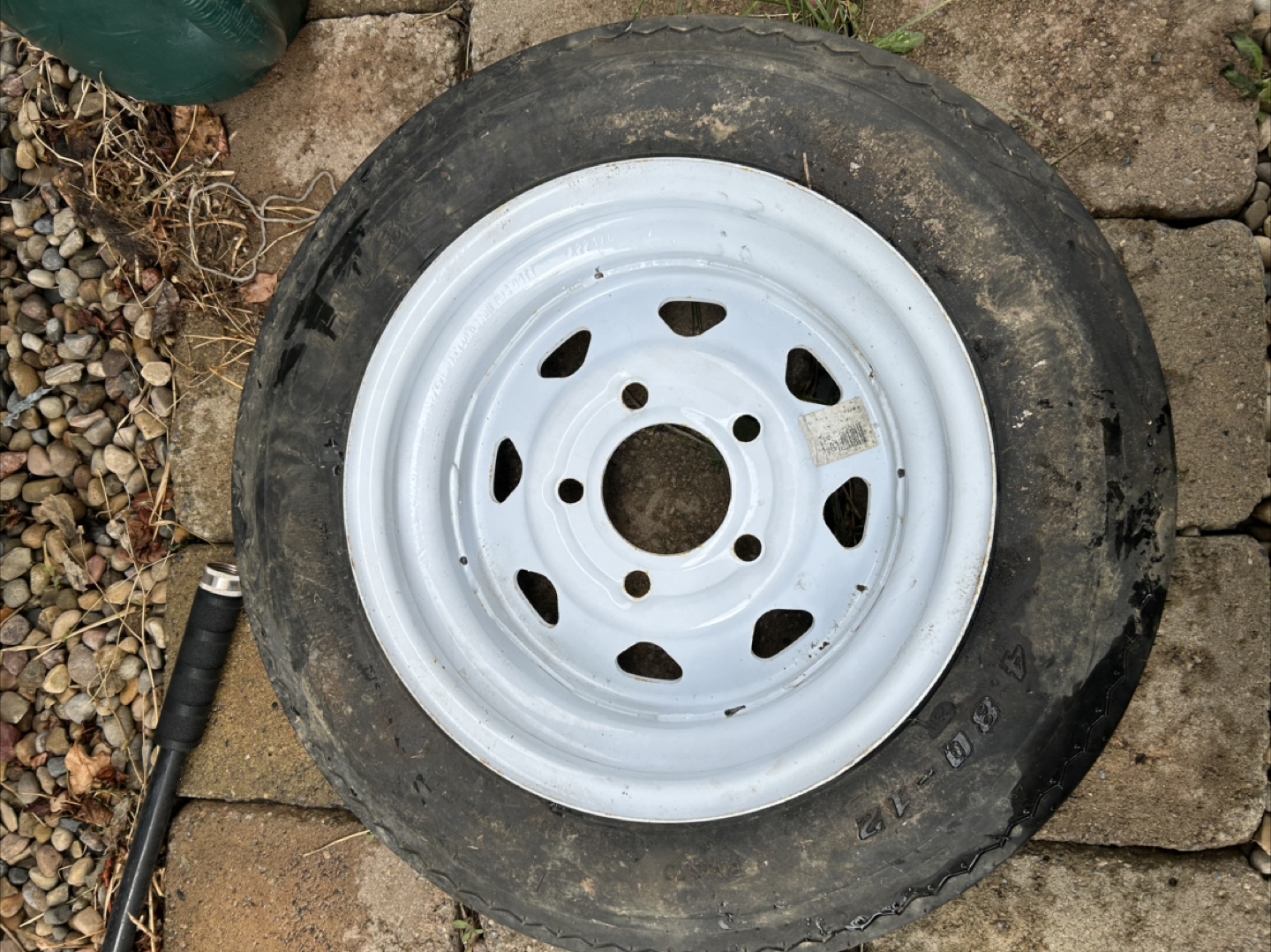 4.80-12 Trailer Tire and Wheel NEW - photo 2
