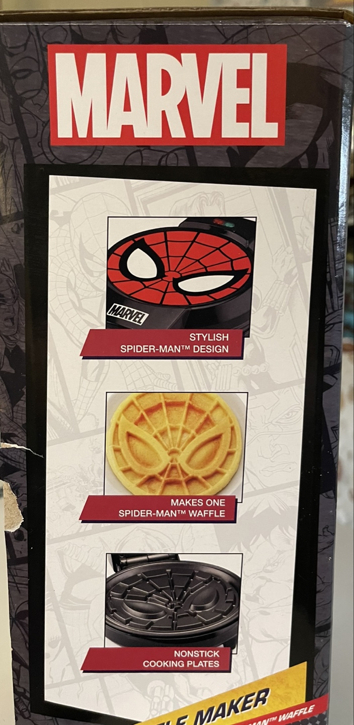 Marvel Spider-Man Waffle Maker - photo 2