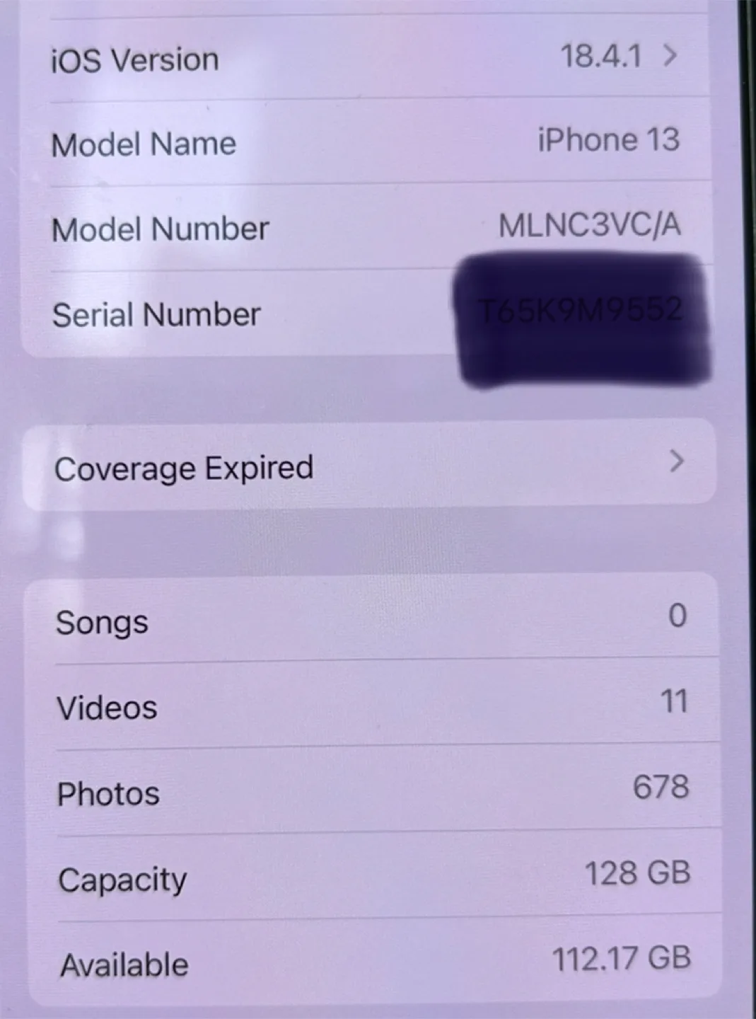 iPhone 13 128GB - Black - 86% Battery Health image indicator(3)