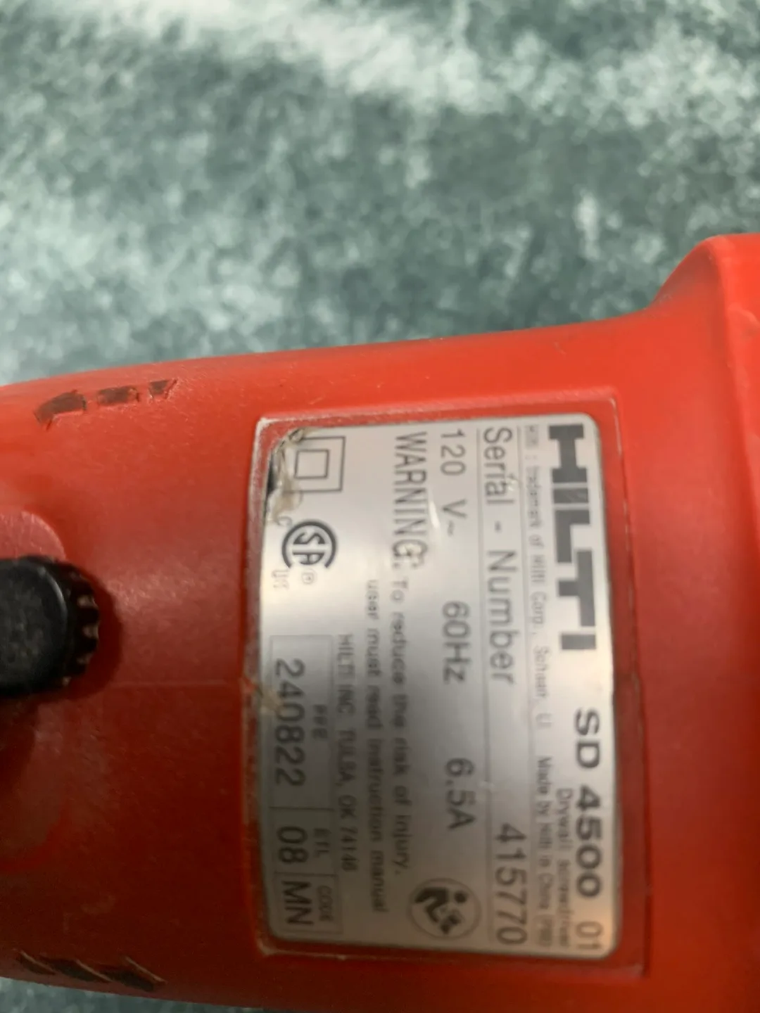 Hilti SD 4500 Cordless Drill image indicator(5)
