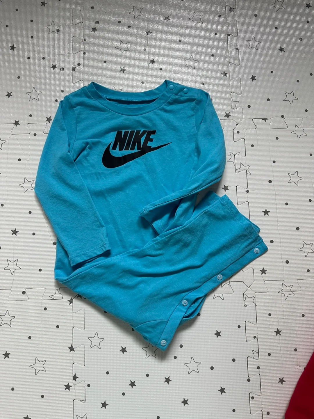 Baby Nike Long-Sleeve Onesie thumbnail
