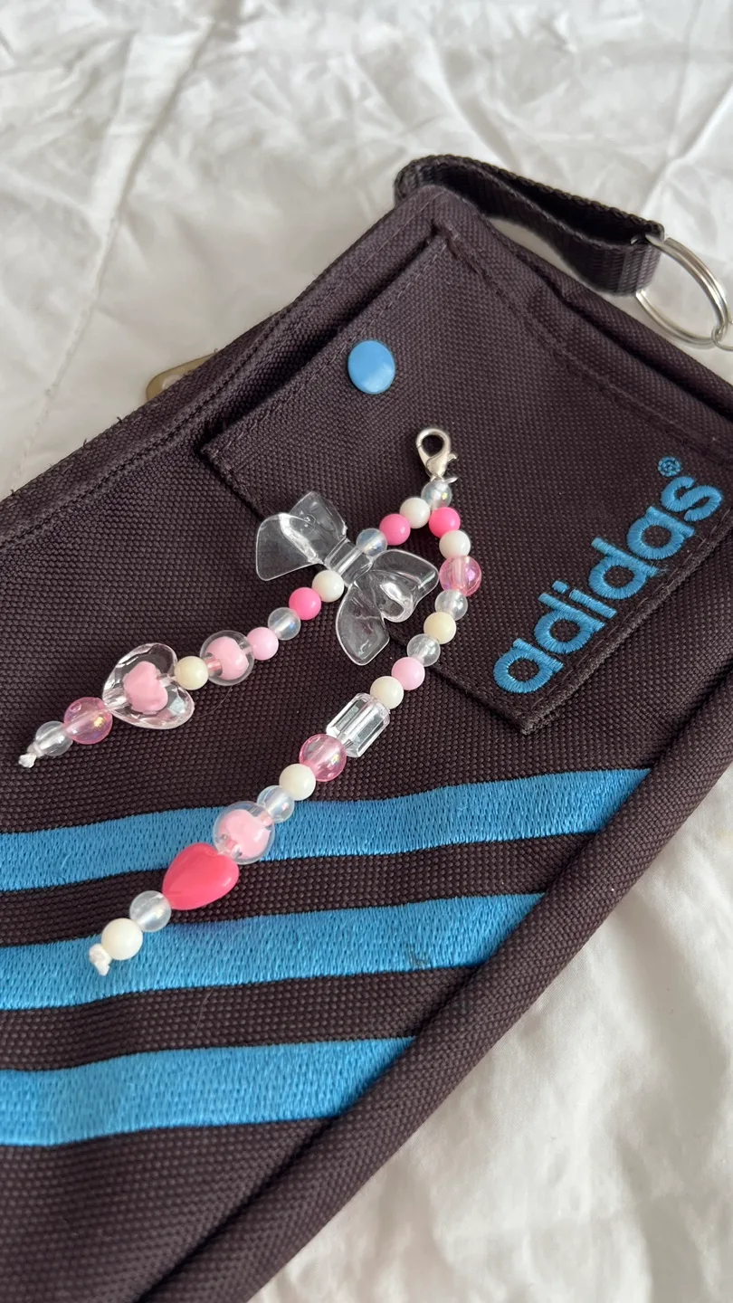 🏒Heart Shaped disco ball Keychain/bag charm image indicator(2)