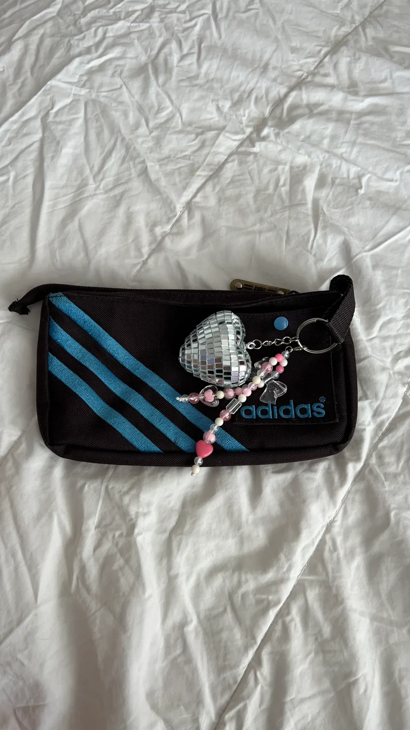 🏒Heart Shaped disco ball Keychain/bag charm image indicator(4)