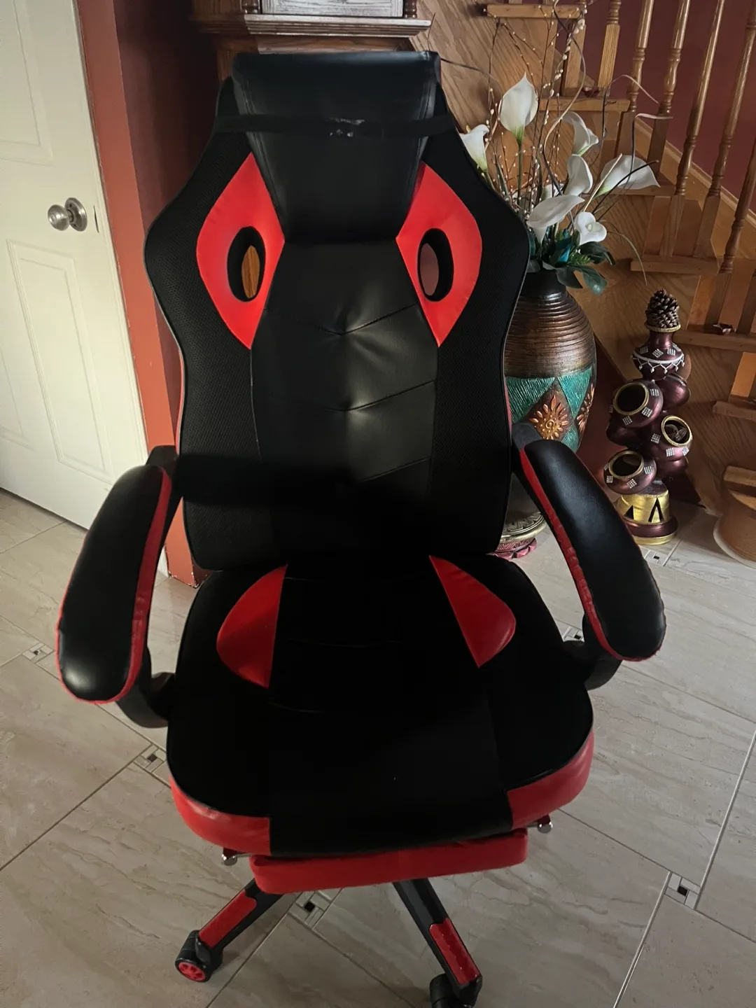Gaming Chair - Black and Red