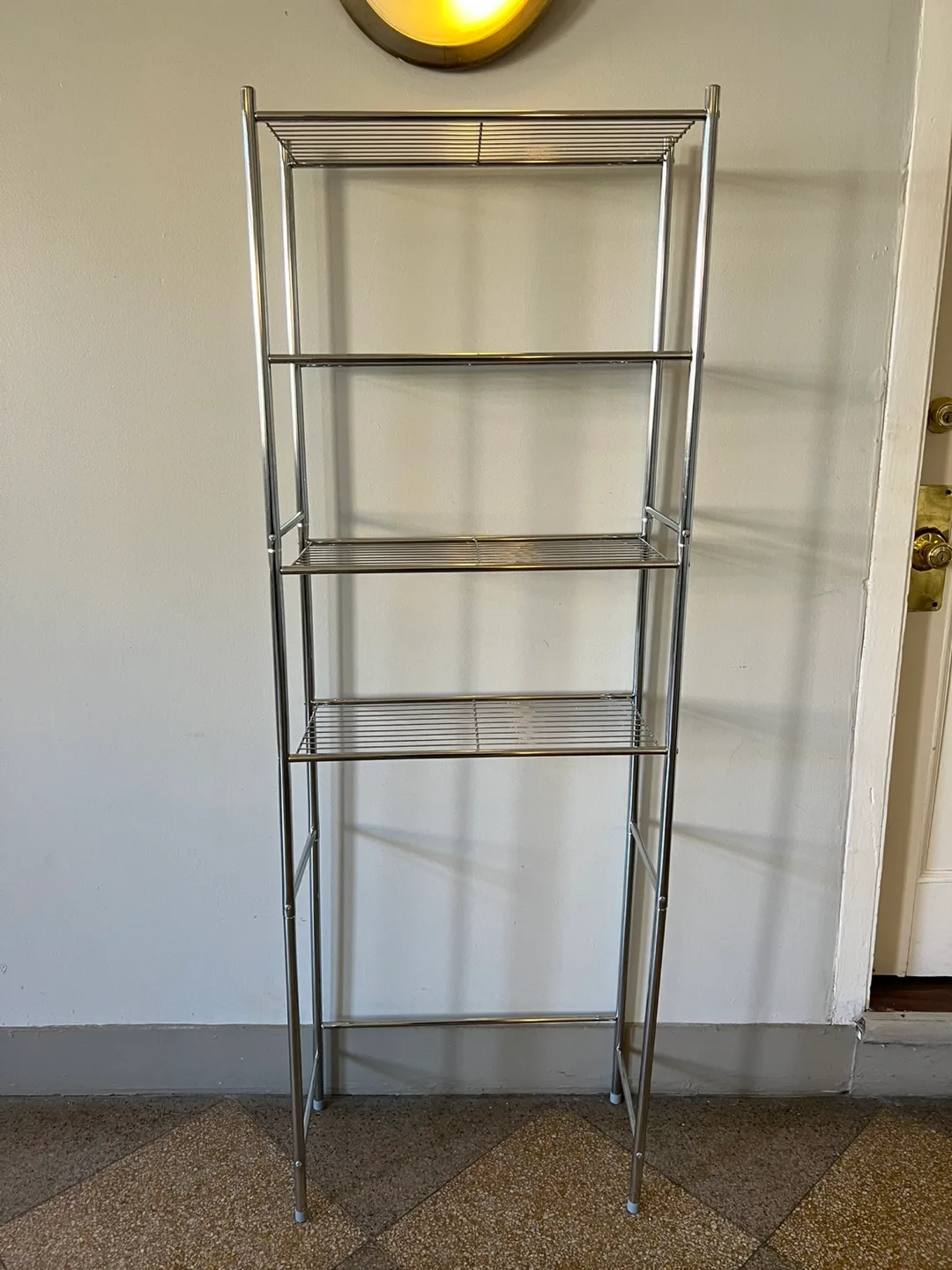 Chrome Wire Shelving Unit thumbnail