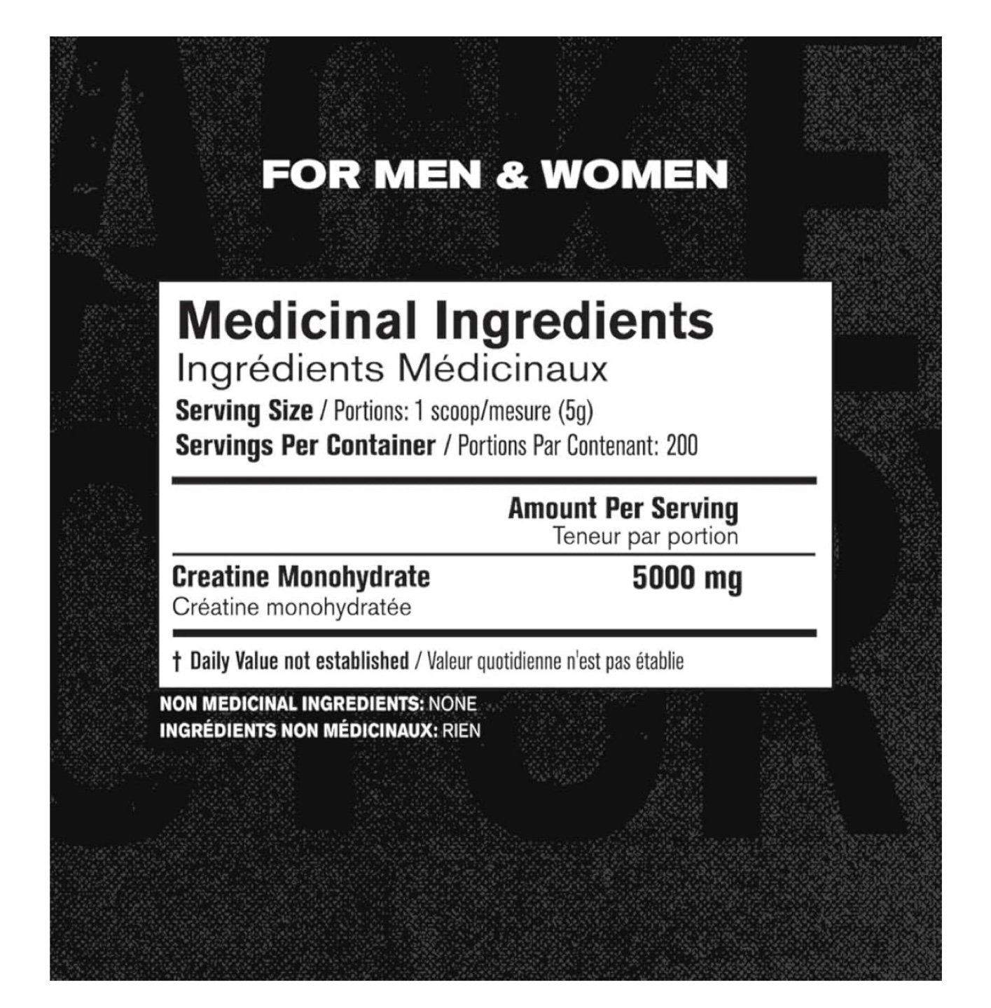 Jacked Factory Creatine Monohydrate 5000mg - 200 Servings - photo 3