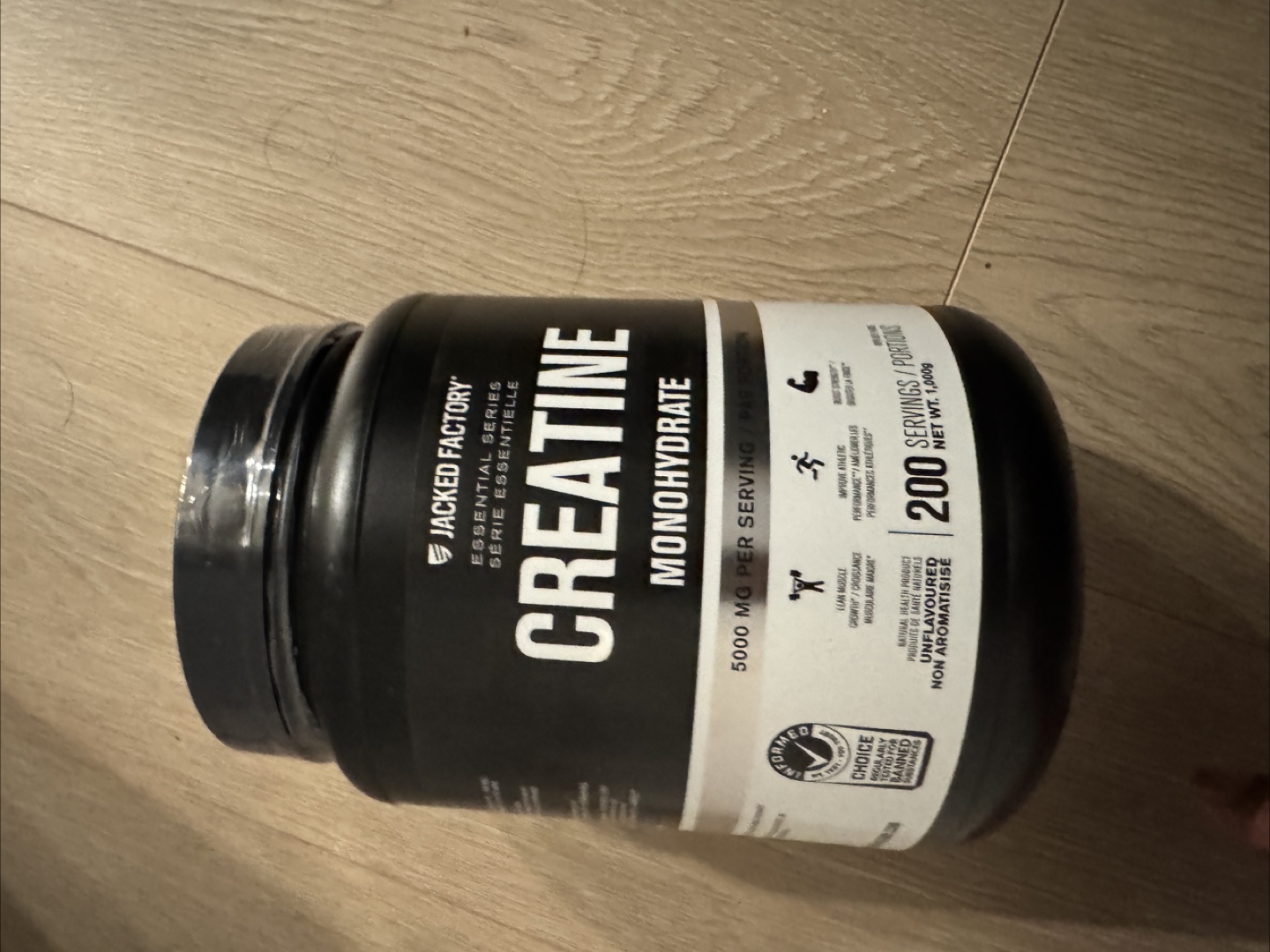 Jacked Factory Creatine Monohydrate 5000mg - 200 Servings - photo 4