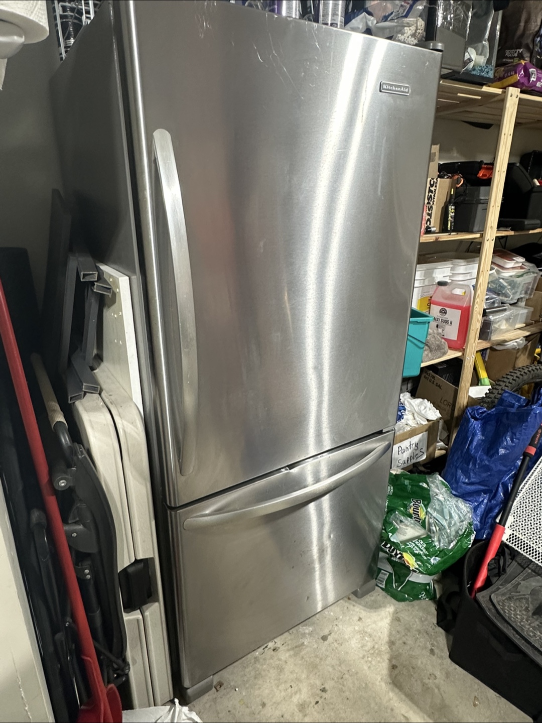 KitchenAid Bottom Freezer Refrigerator - Stainless Steel - photo 2