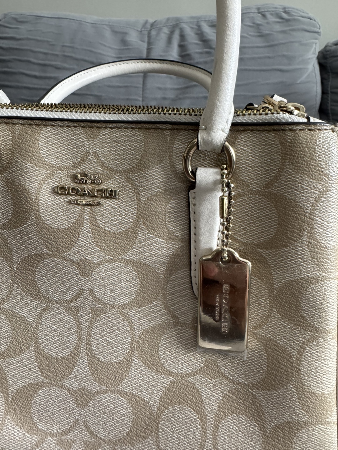 Coach Signature Canvas Small Satchel - photo 2