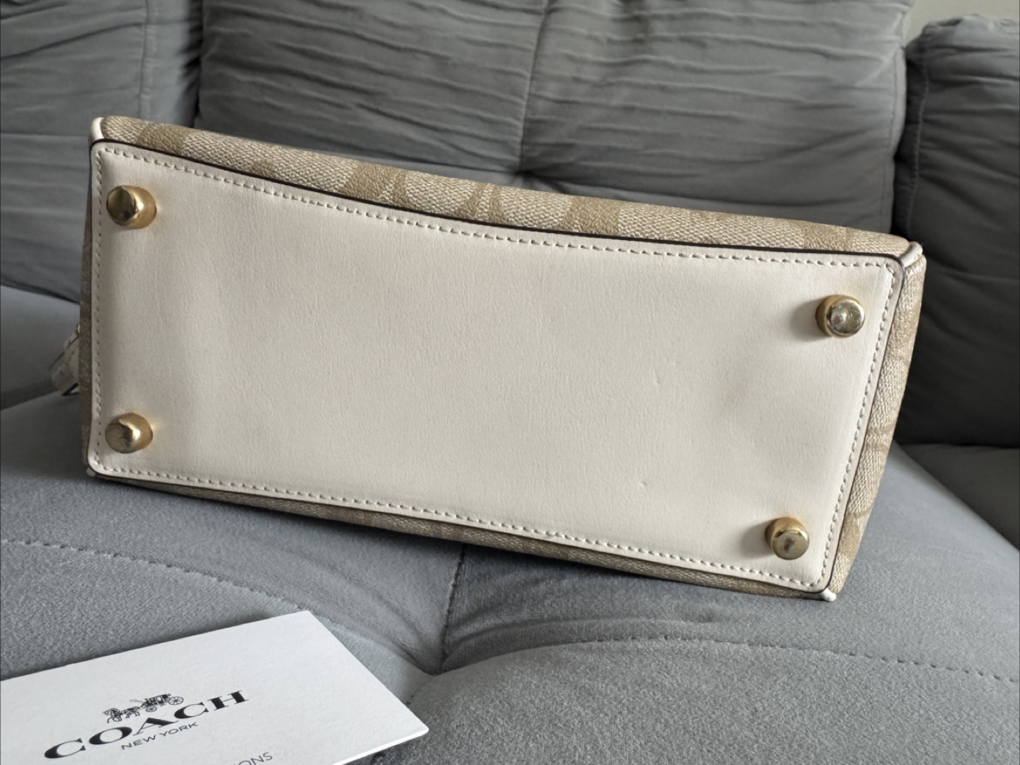 Coach Signature Canvas Small Satchel - photo 3