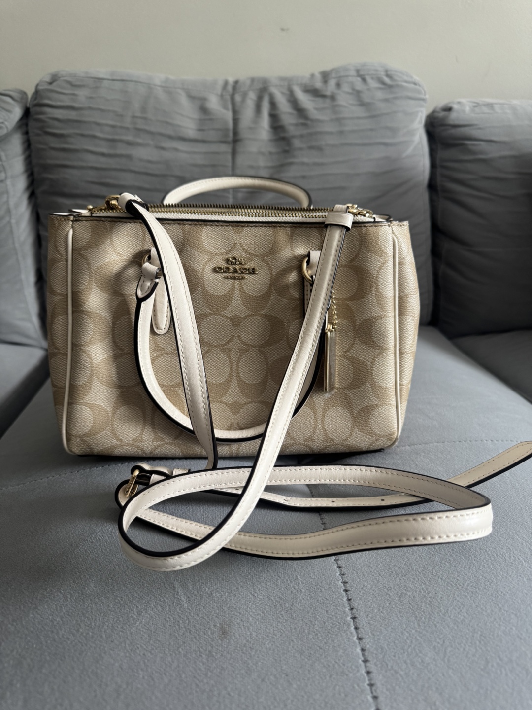 Coach Signature Canvas Small Satchel - photo 4