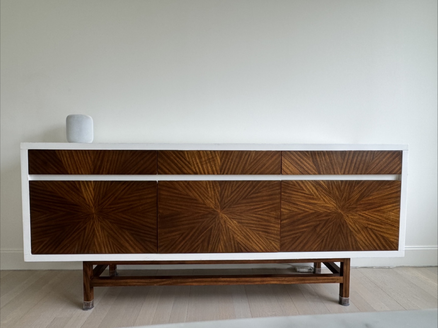 CB2 Ray Marquetry Credenza