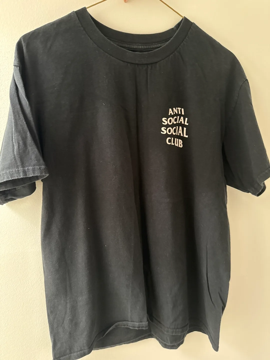 Anti Social Social Club Black T-Shirt - Size Medium thumbnail