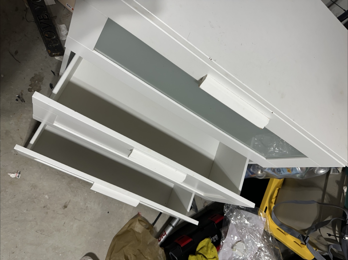 White IKEA MALM 3-Drawer Chest - photo 4